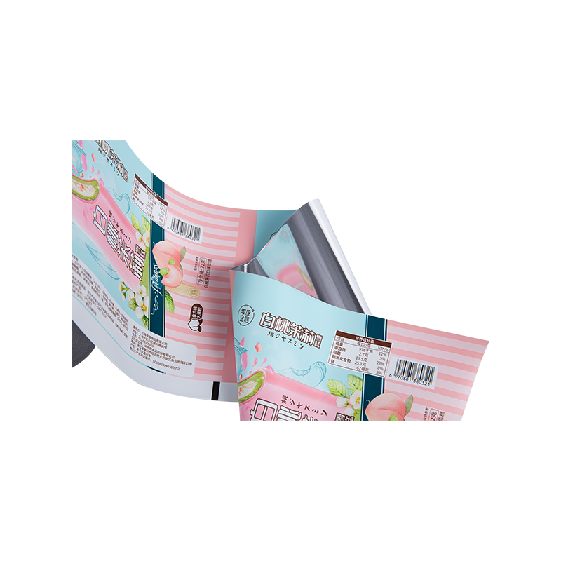 Multilayer Co-extrusio cinematographica Popsicle Typographia Film Roll Multilayer Co-extrusio cinematographica Popsicle Typographia Film Roll