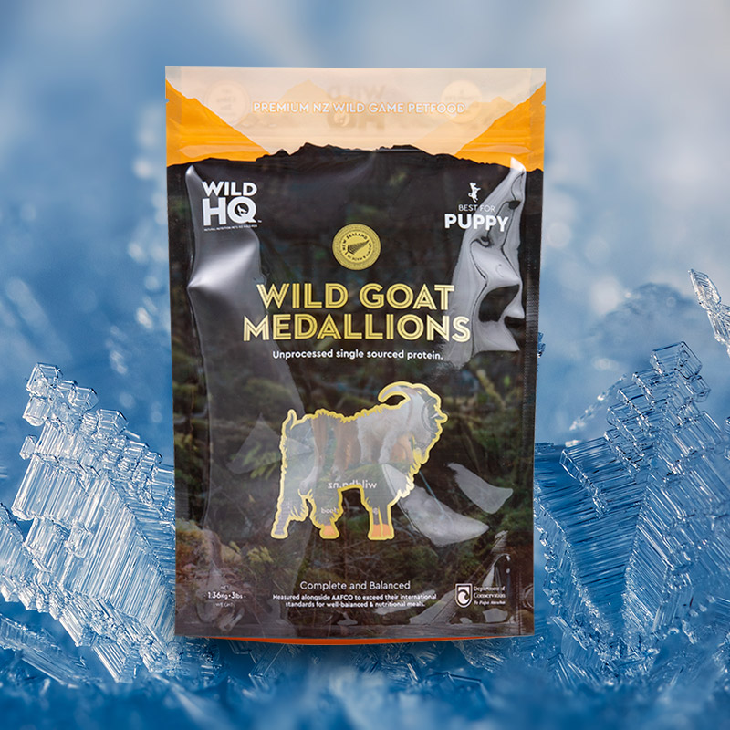 Humorem-Probatur et Oxygen-Probatur Frozen Dog Food Bag